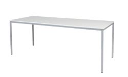 Table de cantine Schaffenburg Domino Basic Blanc