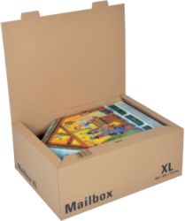 Boîte d'expédition pré pliées ColomPac Marron 465 (l) x 349 (P) x 184 (H) mm 5 Unités