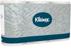 Papier toilette Kleenex Premier  3 épaisseurs 6 Rouleaux de 350 Feuilles