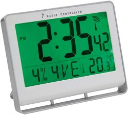 Alba Horloge murale Horlcdneo 20 cm x 3 cm x 15 cm Blanc