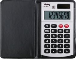 Calculatrice de poche Office Depot AT 809 8 chiffres Argenté