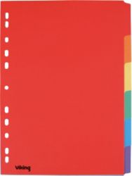 Intercalaires inscriptibles Office Depot carte manille 175 g