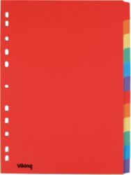 Intercalaires inscriptibles Office Depot carte manille 175 g