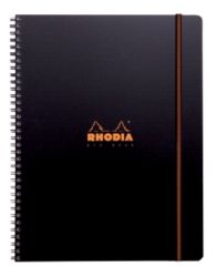 Bloc notes à spirale Rhodia Rhodiactive Quadrillé 5 x 5 mm A4+ 90 g