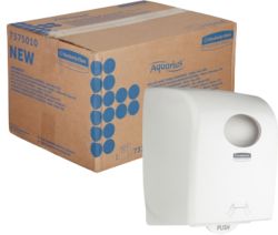Dévidoir d'essuie mains AQUARIUS 7375 Blanc 297 x 248 mm