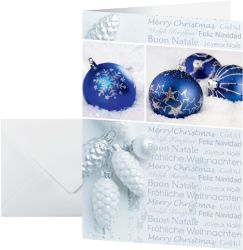 Carte de Noël Sigel Joyeuses fêtes de fin d'année 220 g