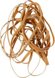 Élastiques Office Depot 6 x 150mm Ø 100mm Naturel 500g