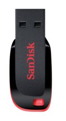 Clé USB SanDisk Cruzer Blade 32 Go Noir