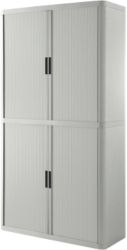 Armoire à portes rideaux Paperflow Gris 1&nbsp;100 x 415 x 2&nbsp;040 mm