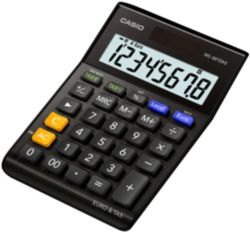Calculatrice de bureau Casio MS 88TERII BK 8 chiffres Noir