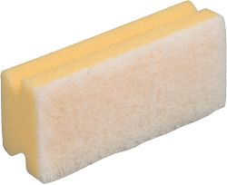 Éponges Vileda Q82 6667938 Mousse, polyester Jaune 10 Unités