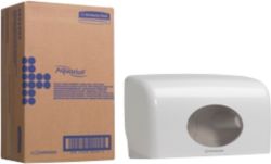 Distributeur de papier toilette AQUARIUS 6992 Plastique Blanc 298 x 180 mm