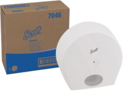 Distributeur de Papier Toilette Scott 7046 Blanc 37 x 12,7 x 31,3 cm