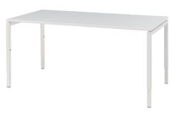 Bureau Bisley Quattro desk basic Blanc