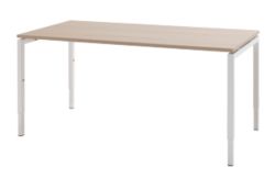 Bureau Bisley Quattro desk basic Chêne AH 1&nbsp;600 x 800 x 80 mm