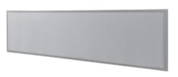 Cloison acoustique Bisley Quattro desk basic Gris 1&nbsp;600 x 350 mm