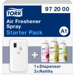 Kit de désodorisant Tork A1 Starterpack Assortiment