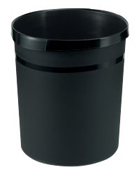 Corbeille à papier HAN GRIP Noir Plastique 31,2 x 31,2 x 35 cm