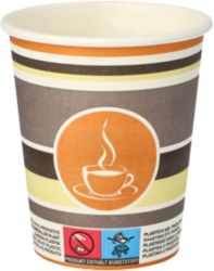 Gobelets en carton PAPSTAR Starpak Carton 200 ml Assortiment 50 Unités