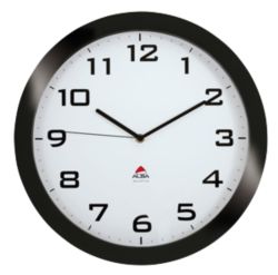 Horloge murale Alba Horissimo M 38 x 5,5 cm Noir