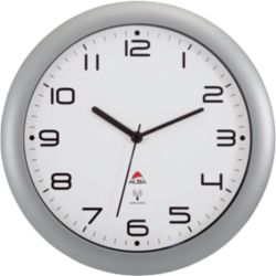 Horloge murale Alba HORNEWRC M 30 x 5,5 cm Argenté