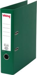 Classeur à levier Viking 70 mm Lisse Carton, polypropylène 2 anneaux A4 Vert
