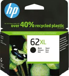Cartouche jet d'encre HP D'origine 62XL Noir C2P05AE