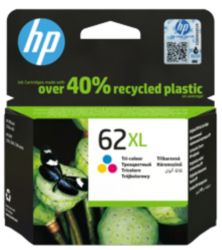 Cartouche jet d'encre HP D'origine 62XL 3 Couleurs C2P07AE