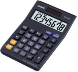 Calculatrice de bureau Casio MS 8VER II 8 chiffres Noir