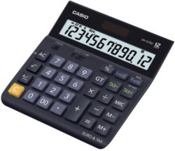 Calculatrice financière Casio DH 12TER 12 chiffres Bleu