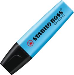 Surligneur STABILO Boss Original Pointe biseauté Bleu