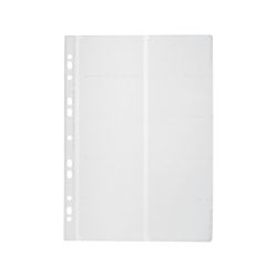Pochettes pour cartes de visite Office Depot Transparent 200 cartes de visite 26 x 0,3 x 31,5 cm 10 Unités de 20 Feuilles