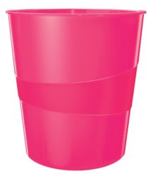 Corbeille à papier Leitz WOW Rose Polystyrène 29 x 29 x 32,4 cm