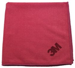 Chiffons 3M Microfibre Rouge 10 Unités