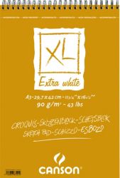 Cahier Canson 787501 Blanc Reliure en spirale papier microperforées A3 90 g