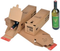 Boîte d'expédition de bouteille 74 (l) x 305 (P) x 74 (H) mm
