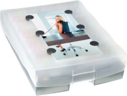 Porte cartes de visite HAN VIP XXL Gris 2000 21,5 x 30 x 6,8 cm