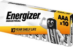 Piles Energizer Industrial AAA LR03 1,5V Alcaline 10 Unités