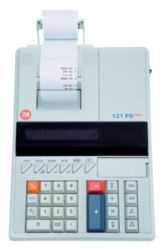Calculatrice imprimante Triumph Adler TA 121 PD Eco 12 chiffres Blanc