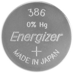 Piles bouton Energizer 386