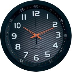Horloge murale TechnoLine WT8972 30 x 4,2 cm Noir