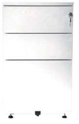 Caisson à tiroirs Pierre Henry 418 x 741 x 694 mm Blanc