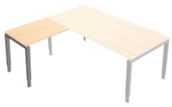 Bureau d'angle Schaffenburg Domino Assortiment 800 x 600 x 600 mm