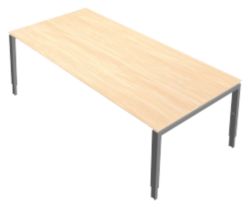 Table de réunion Schaffenburg DOV2210 Assortiment 2&nbsp;200 x 1&nbsp;100 x 820 mm