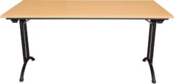 Table pliante Realspace Standard Hêtre 1&nbsp;600 x 800 x 750 mm