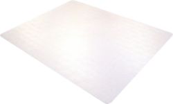Tapis de sol Office Depot Moquette Rectangulaire Polymère recyclé Transparent 2,1 mm 150 x 120 cm