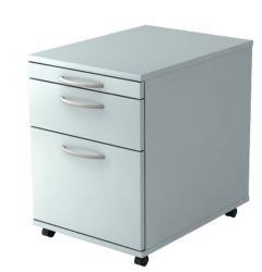 Caisson à tiroirs Hammerbacher 1605 BO Gris clair 428 x 580 x 590 mm