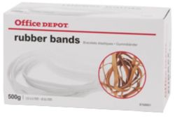 Élastiques Office Depot 120 x 8 mm 80 mm Marron 500 g