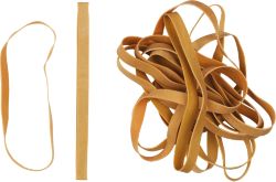 Élastiques Office Depot 12 x 180mm Ø 120mm Naturel 500g