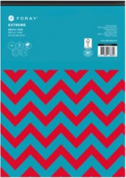 Recharge pour bloc notes Foray Extreme Blanc Quadrillé non perforé A4 80 g